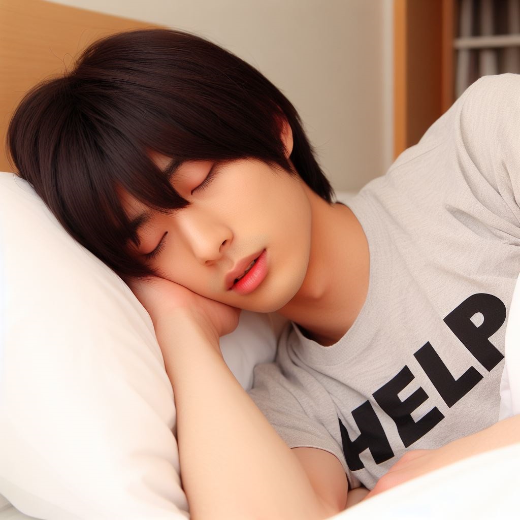 朝起きれない少年